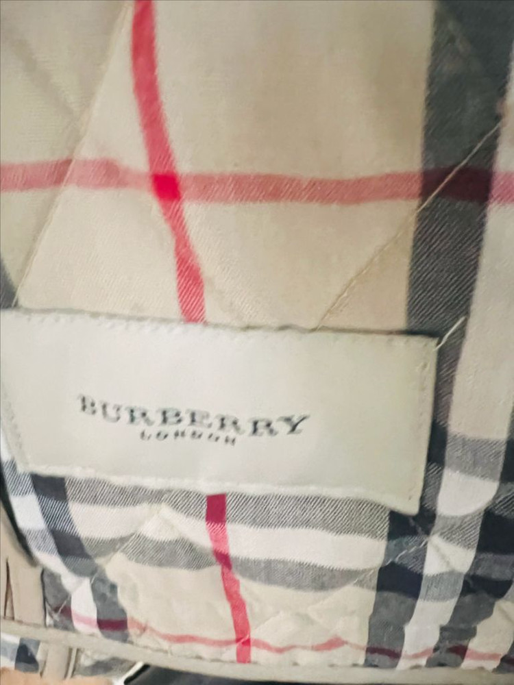 버버리 여성 베이지 퀼팅 자켓--5