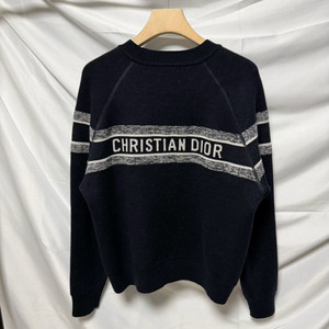 [S+급/34] 디올 리버서블 오블리크 크루넥 캐시미어 니트