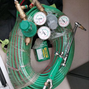 산소절단 용접 미사용