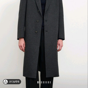 타임옴므 24fw 캐시미어 100% 싱글코트 (100)사이즈 구매 글 이미지