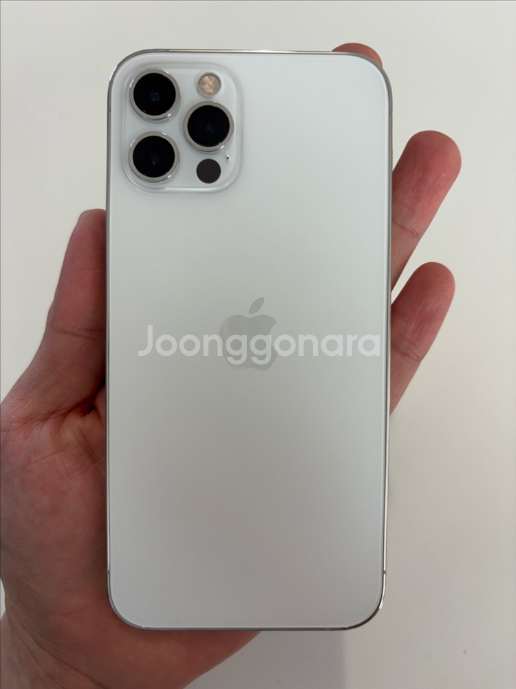 아이폰 12프로 128기가 실버--0