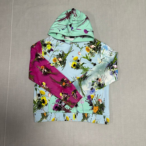 루이비통 플라워 패턴 후드티 XL