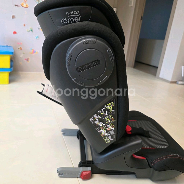 브라이텍스 키드픽스3 S 카시트 +폴레드 차량가죽보호시트+폴레드통풍시트--3