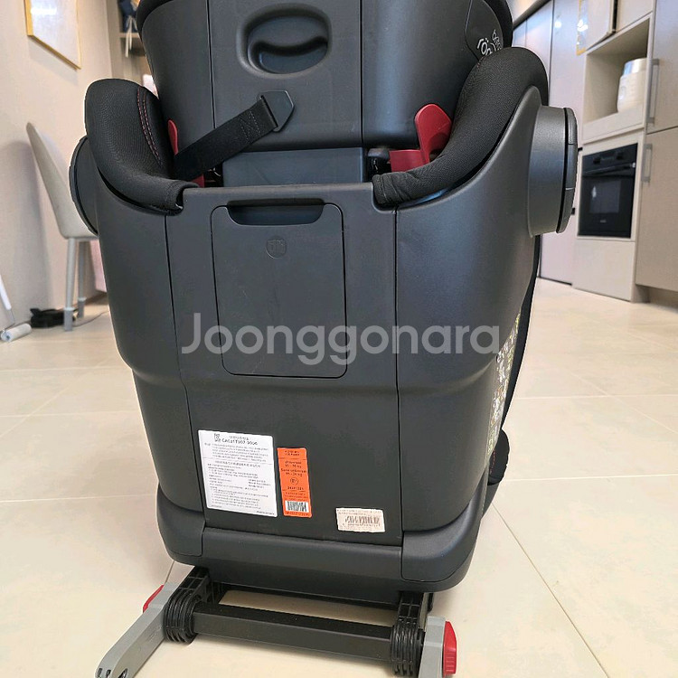 브라이텍스 키드픽스3 S 카시트 +폴레드 차량가죽보호시트+폴레드통풍시트--5