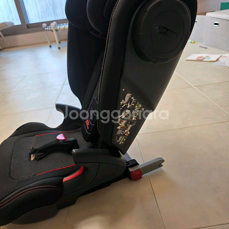 브라이텍스 키드픽스3 S 카시트 +폴레드 차량가죽보호시트+폴레드통풍시트--7