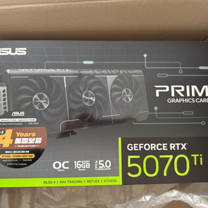 미개봉) asus prime 5070ti