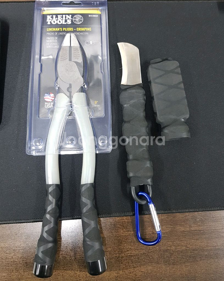 전기펜치 전공칼 세트 크레인뺀찌깡 하이스강 전공칼--2