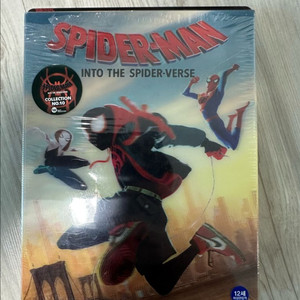 [블루레이] 스파이더맨 뉴 유니버스 4K UHD B Type 렌티큘러 오링케이스 스틸북 한정판