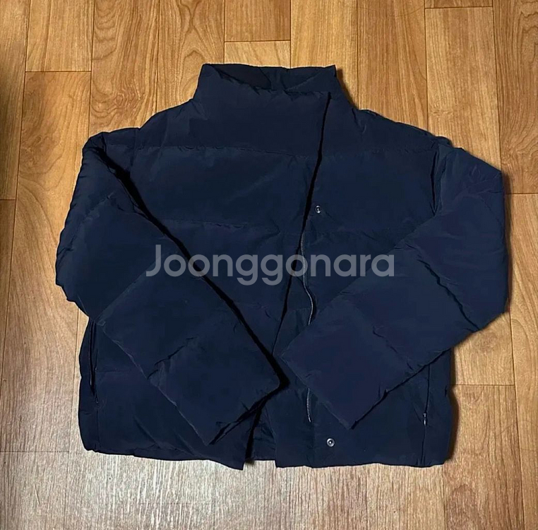 띠어리 오프셋 푸퍼 패딩 - 네이비 / P--5