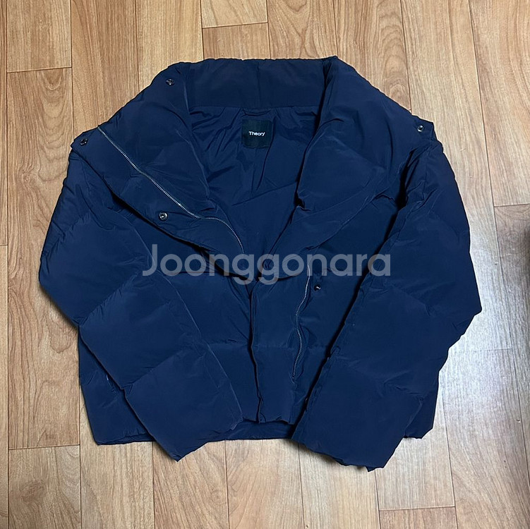 띠어리 오프셋 푸퍼 패딩 - 네이비 / P--6