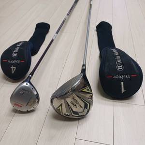 혼마 Be ZEAL 드라이버 & Twin Marks 400RF 4번 우드