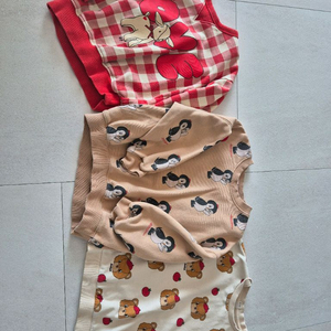 택배포함 3개일괄 120사이즈 베베드피노 상의 티셔츠 맨투맨 밀크마일130사이즈인데 120맞아요