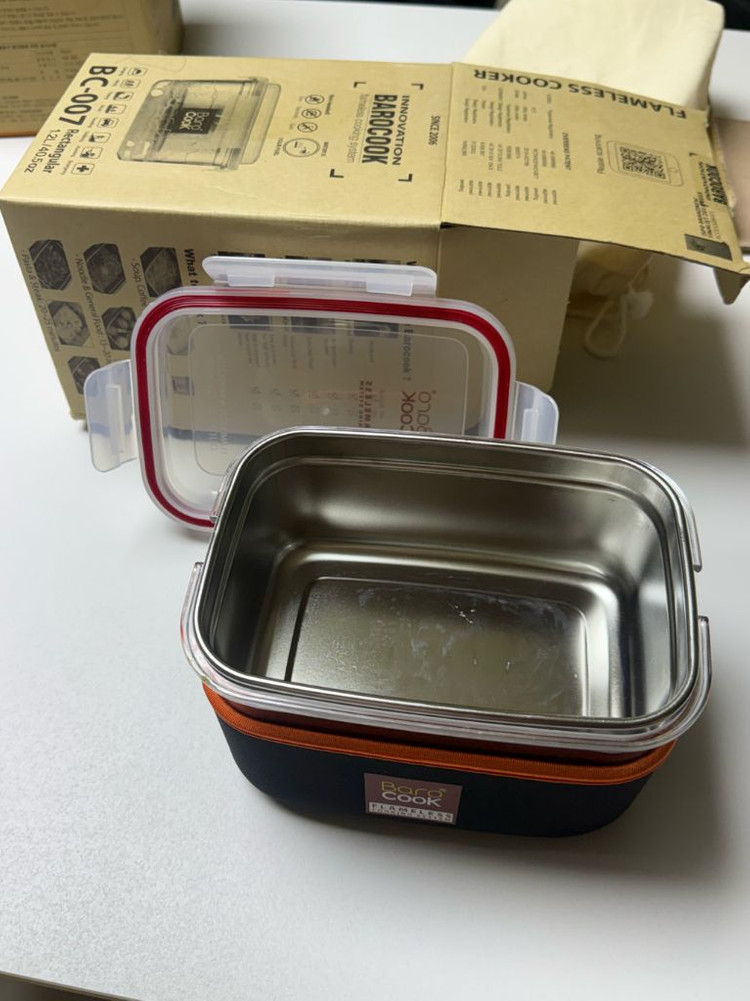 바로쿡 발열팩+850ml (새거) / 1.2L 이미지