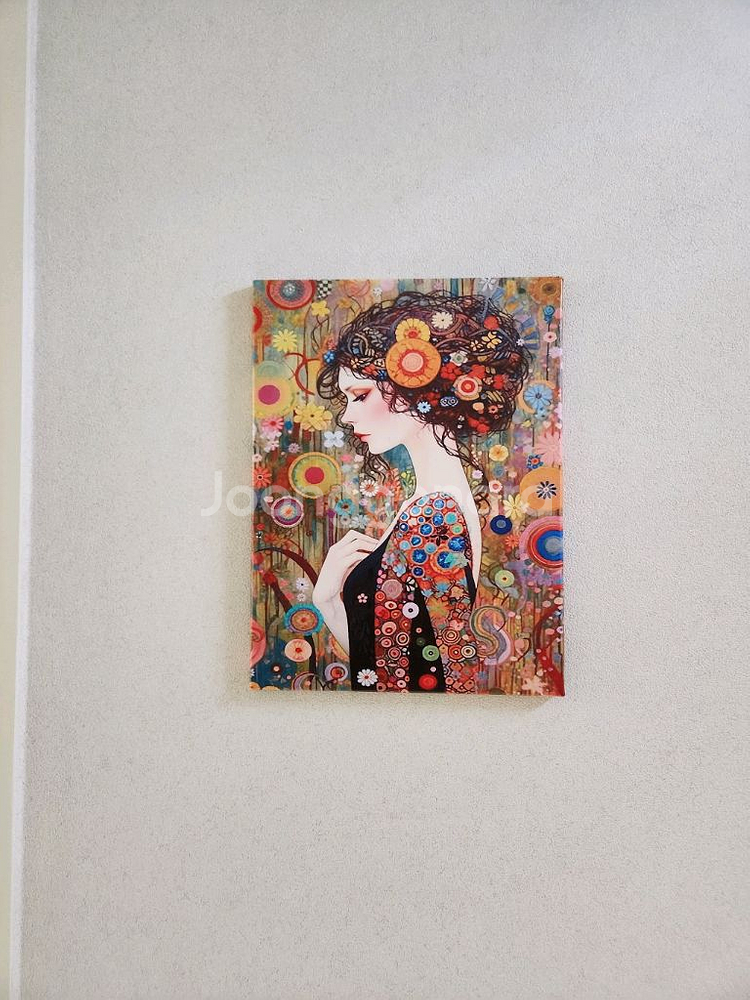 새상품)원목프레임 캔버스 그림액자--0