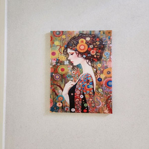 새상품)원목프레임 캔버스 그림액자