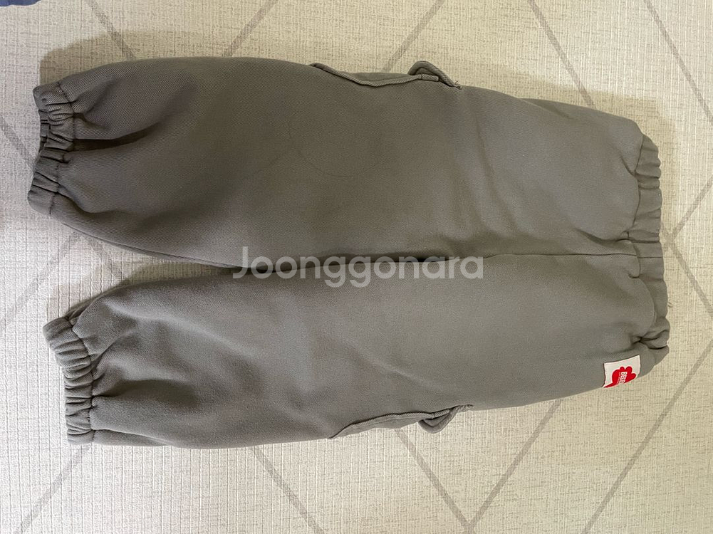 베베드피노 겨울 융털퍼팬츠 카고바지 110--1