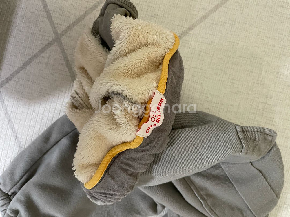 베베드피노 겨울 융털퍼팬츠 카고바지 110--2