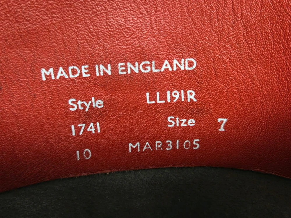 Lewis Leathers 루이스 레더 191 부츠 이미지