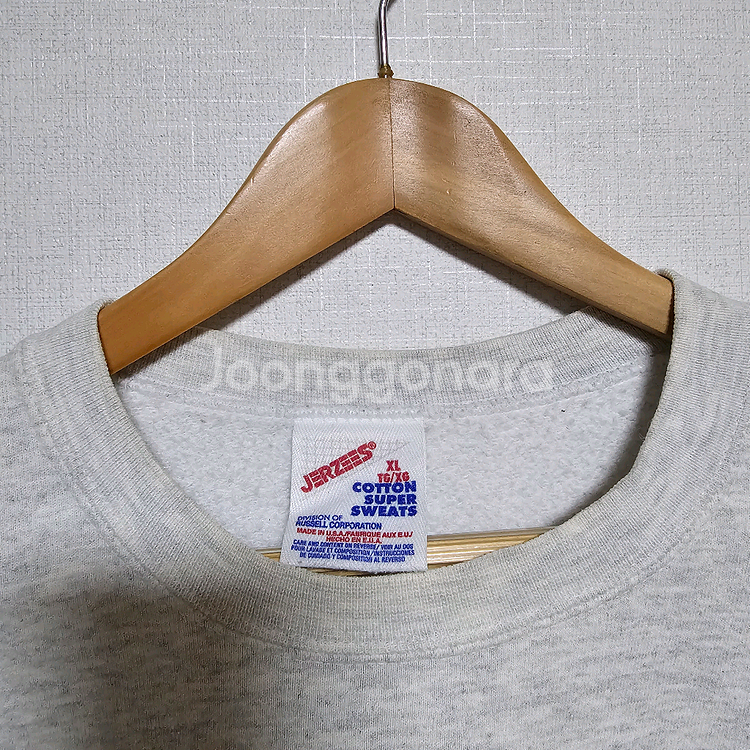 90s JERZEES 기모스웻티 ~115프리사이즈(Made in USA)--1