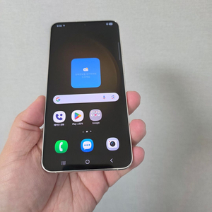 갤럭시 S23플러스 크림 256기가 A급 팔아요~ 이미지