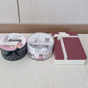 선물 상자 소품 박스 3개