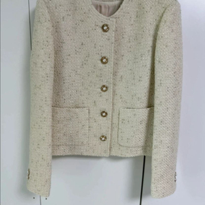 아뜰리에 드 쎄모먼 트위드 자켓