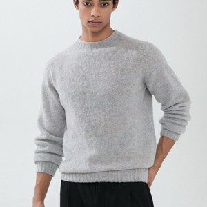 할리오브스코틀랜드 쉐기독 니트 우기펄