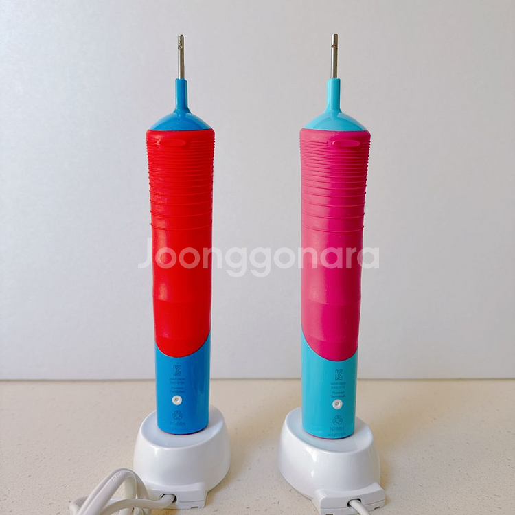 오랄비 키즈 전동칫솔 2세트 일괄--3