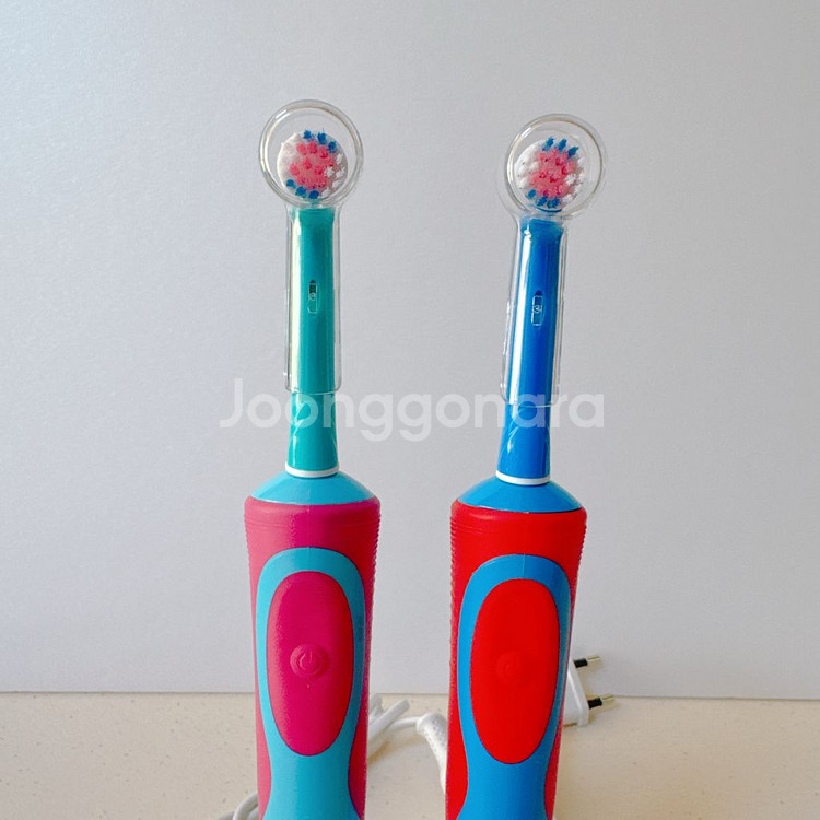 오랄비 키즈 전동칫솔 2세트 일괄--5