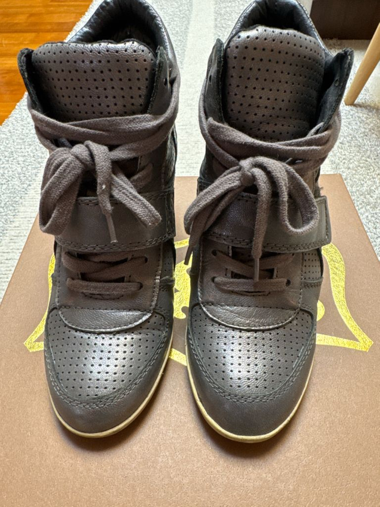 아쉬 Bowie Ter 웨지힐 스니커즈 36--0