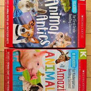 스콜라스틱 리더스 Amazing Animals + Animal Antics