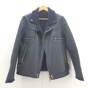 언더커버 언더커버리즘 무톤 무스탕 시어링 라이더 자켓 2 사이즈 이미지