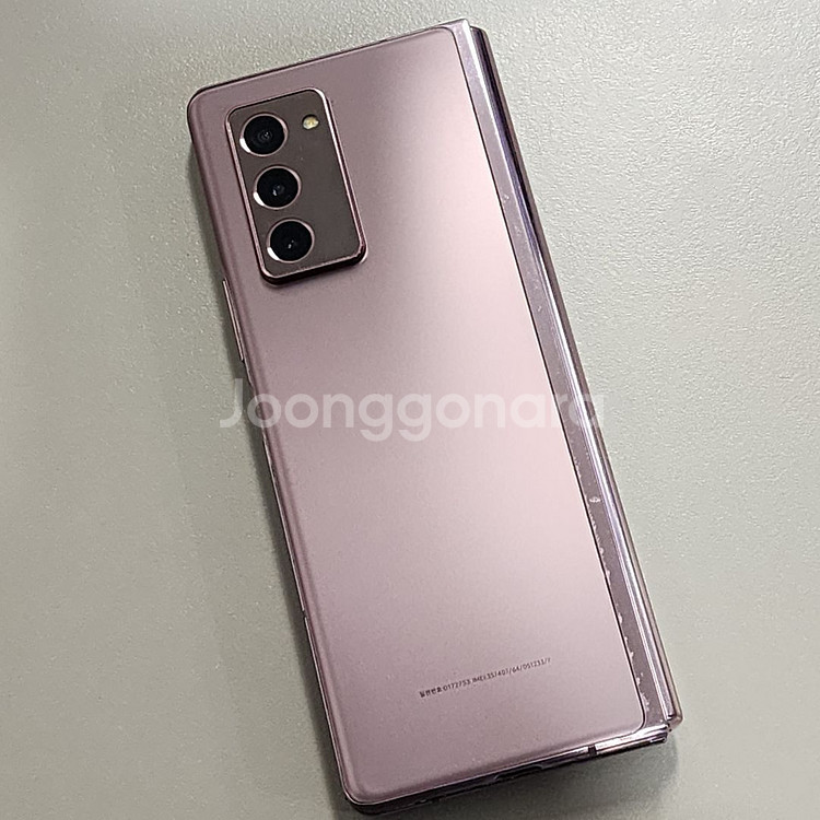 갤럭시 Z폴드2 브론즈 256기가 기능정상 멍X 판매합니다--8