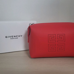 정품) 지방시 레드 파우치 (코스메틱)