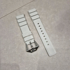 [아쿠아트라이던트] 20mm FKM 러버스트랩 화이트
