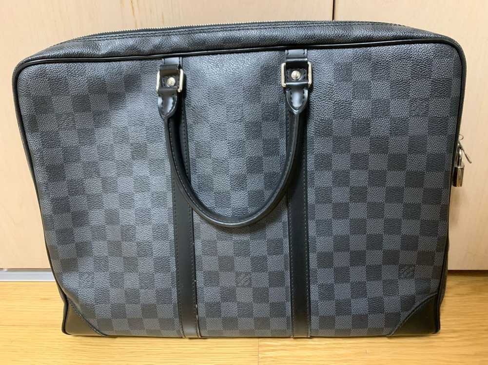 루이비통 남성 다미에 그라파이트 브리프케이스 서류가방--1