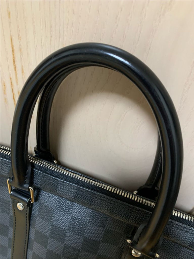 루이비통 남성 다미에 그라파이트 브리프케이스 서류가방--4