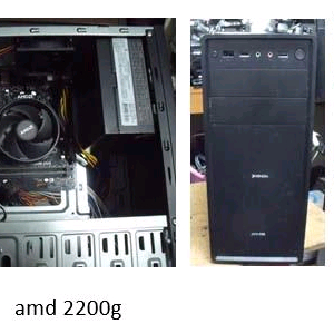 amd 라이젠3 2200g본체 ㅡ급매9만원