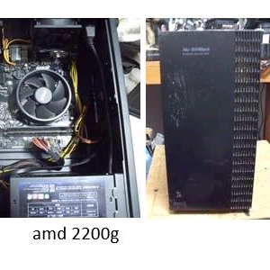 amd 라이젠3 2200g본체 ㅡ급매8만원