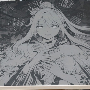 유키에임 유리패드 마우스패드