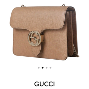 구찌 정품 인터로킹 체인 숄더백 M 판매합니다