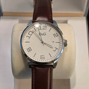 돌체앤가바나 D&G Time 남성 가죽 시계