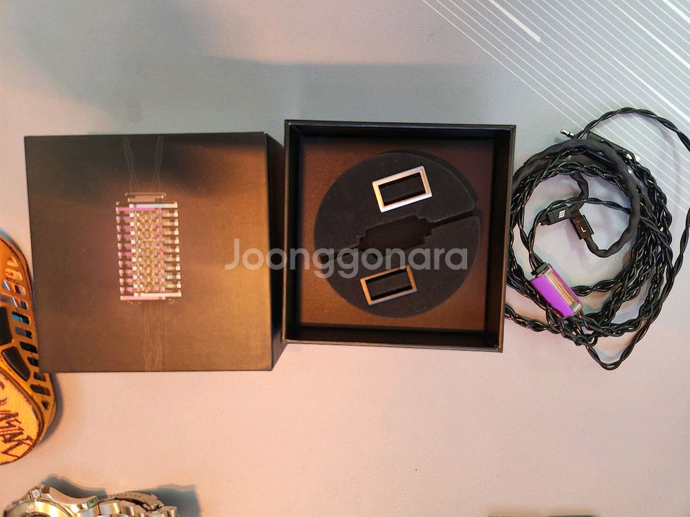 이펙트오디오 커스텀 이어폰케이블 EVO 1판매--0