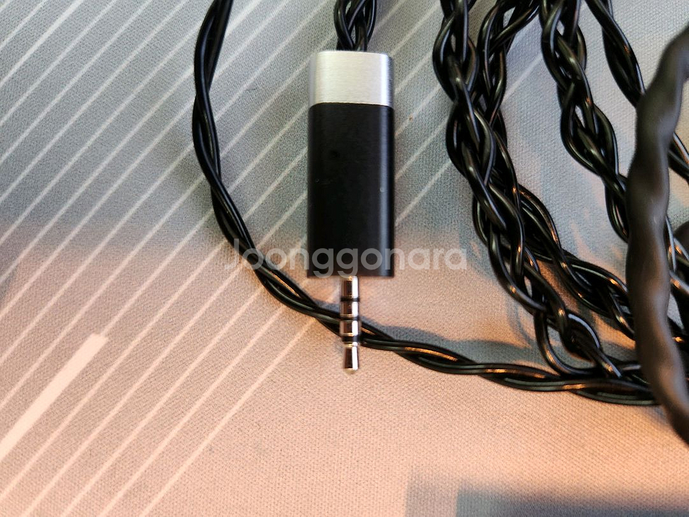 이펙트오디오 커스텀 이어폰케이블 EVO 1판매--3