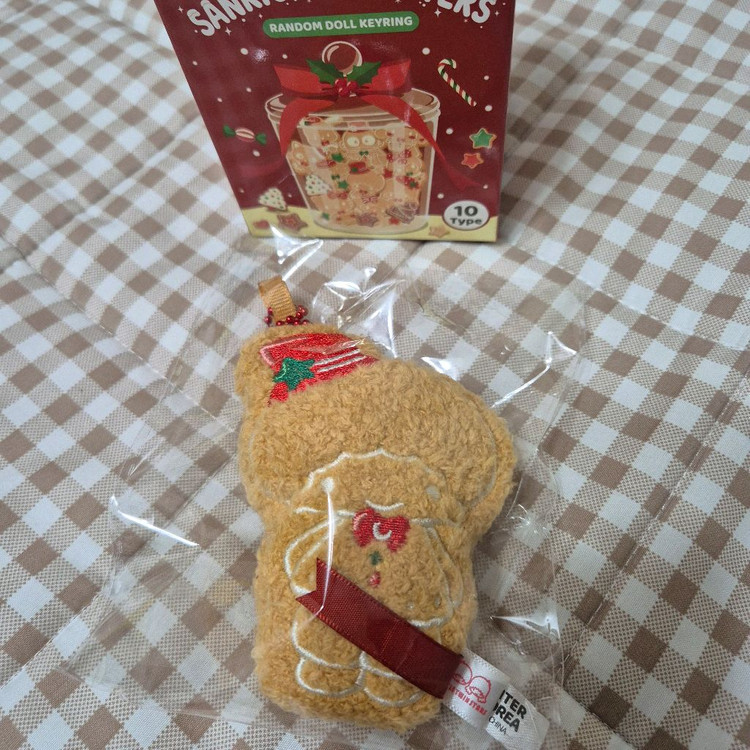 산리오 크리스마스 팝업 트윈스타 키키 쿠키 키링 가챠, 봉제 가방걸이 판매/교환 이미지