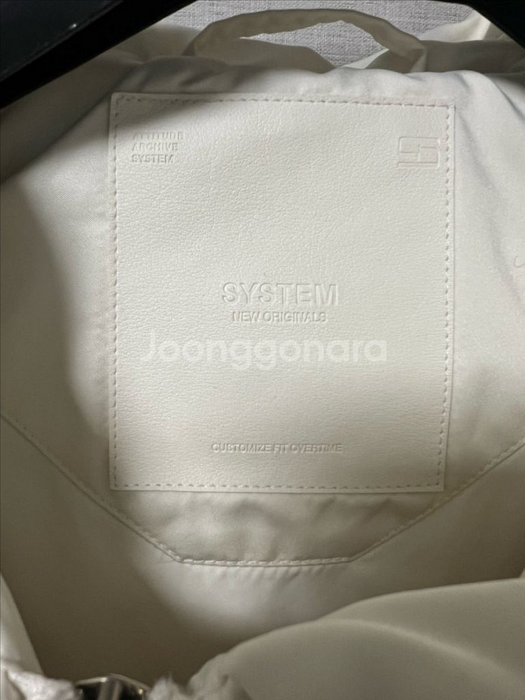 한섬 시스템 구스다운 패딩--4