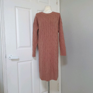 (상태좋음) 니트 원피스 55~66반