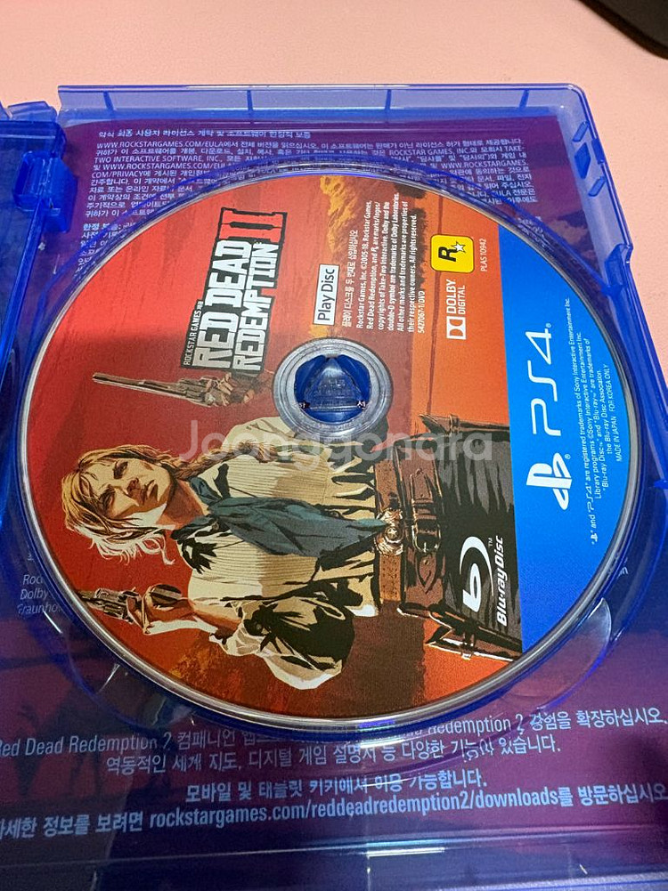 PS4 레드 데드 리뎀션2 한글판--3