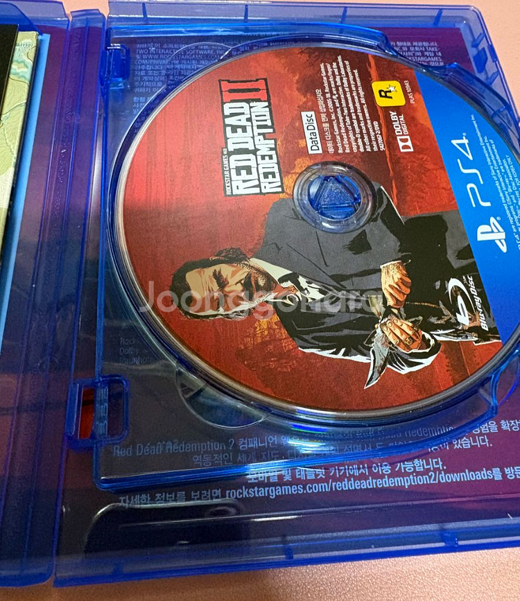 PS4 레드 데드 리뎀션2 한글판--4
