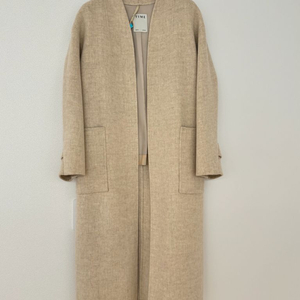 타임 캐시미어 블렌드 롱 코트